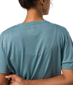 Vinyassa Tee - Beetle - Rear View - Gallery Image 5 | Manduka | Manduka NZ