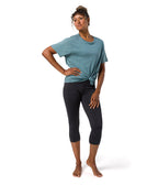Vinyassa Tee - Beetle - Front View - Gallery Image 6 | Manduka | Manduka NZ