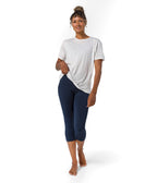 Vinyassa Tee - White - Front View - Gallery Image 3 | Manduka | Manduka NZ