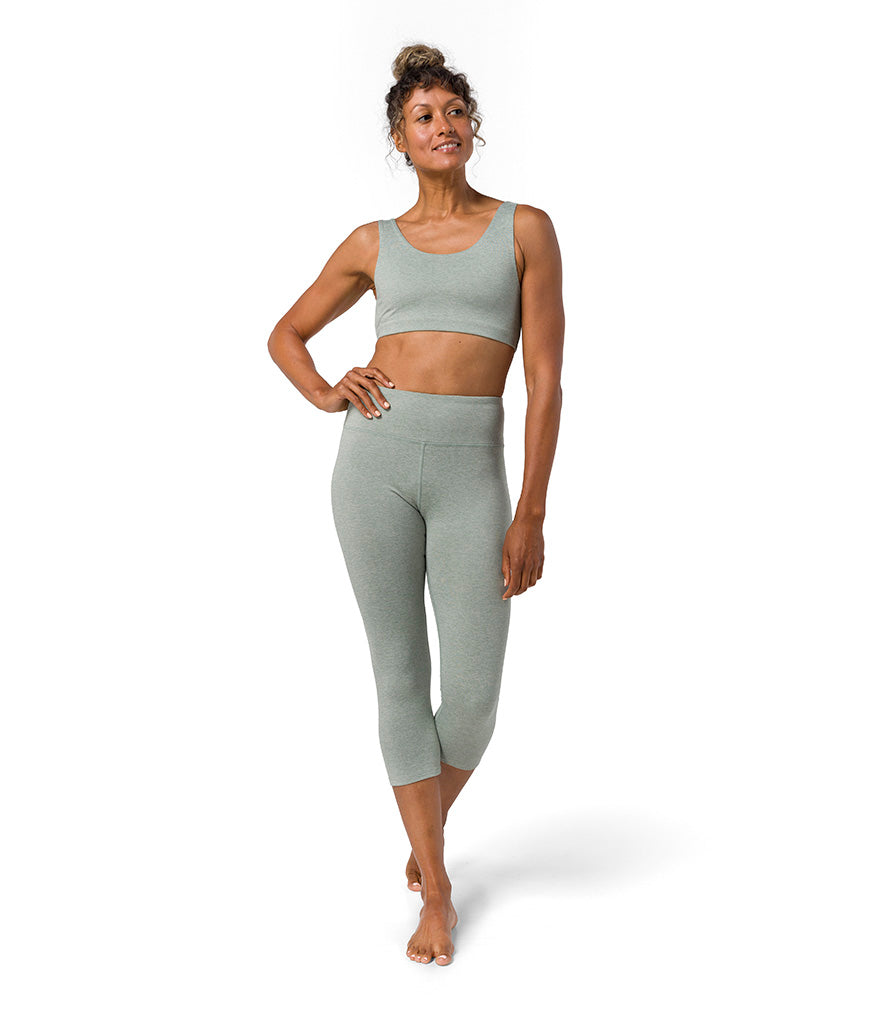 Dhara Bra - Avian Heather - Front View - Gallery Image 6 | Manduka | Manduka NZ