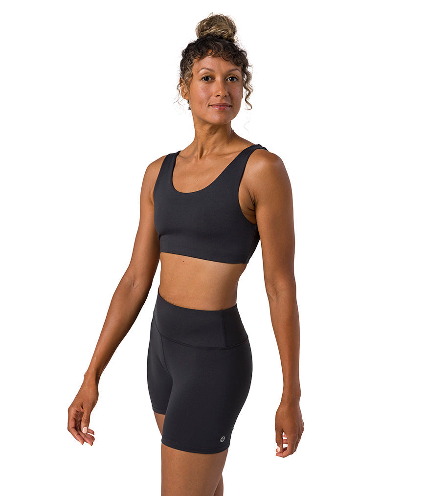 Dhara Bra - Phantom - Side View - Gallery Image 6 | Manduka | Manduka NZ