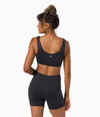 Dhara Bra - Phantom - Rear View - Gallery Image 8 | Manduka | Manduka NZ