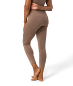 Dhara Legging - Lions Mane Heather - Side View - Gallery Image 6 | Manduka | Manduka NZ