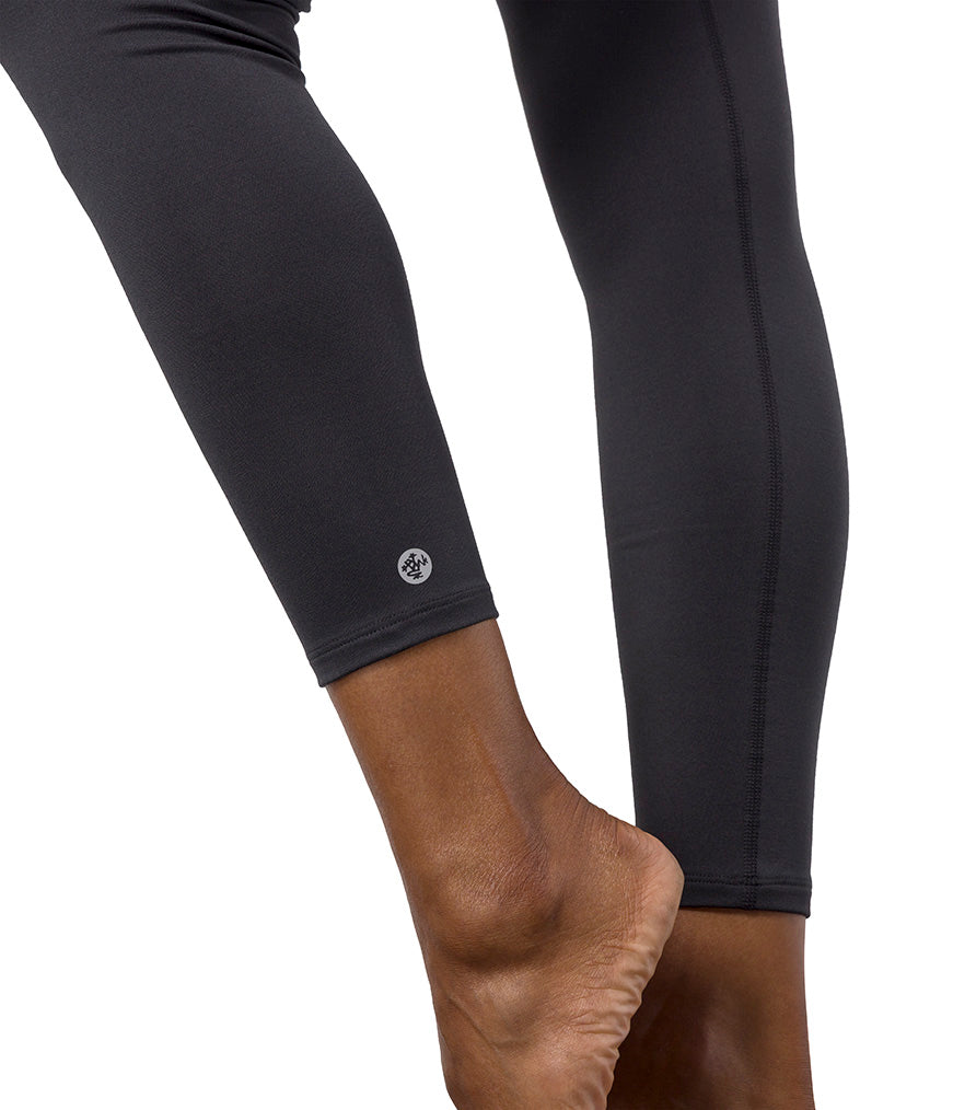 Dhara Legging - Phantom - Ankle View - Gallery Image 6 | Manduka | Manduka NZ