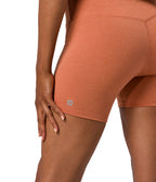 Dhara Short - Clay Heather - Rear View - Gallery Image 4 | Manduka | Manduka NZ