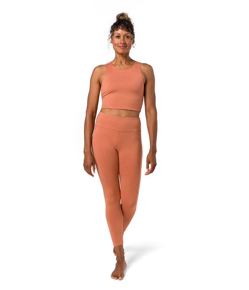 Dhara Tank - Clay Heather - Front View - Gallery Image 4 | Manduka | Manduka NZ