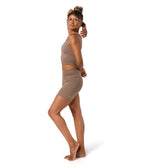 Dhara Tank - Lions Mane Heather - Side View - Gallery Image  3 | Manduka | Manduka NZ