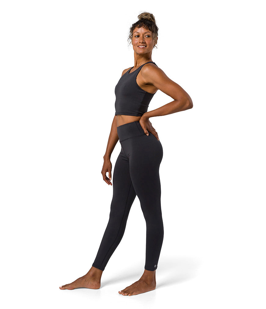 Dhara Tank - Phantom - Side View - Gallery Image 2 | Manduka | Manduka NZ