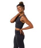 Dhara Tank - Phantom - Side View - Gallery Image 5 | Manduka | Manduka NZ