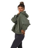 Half Moon Hoodie - Earth - Side View - Gallery Image 1 | Manduka | Manduka NZ