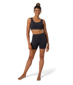 Dhara Short - Phantom - Front View - Gallery Image 1 | Manduka | Manduka NZ