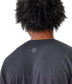 Vinyassa Tee Men - Blackout - Rear View - Gallery Image 4 | Manduka | Manduka NZ