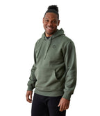 Mens Half Moon Hoodie - Earth - Side View - Gallery Image 1 | Manduka | Manduka NZ