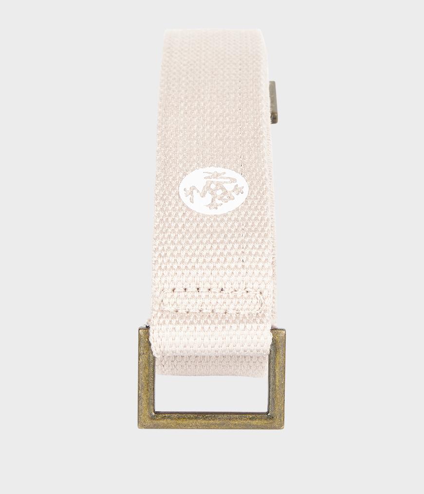 Manduka Commuter Mat Carrier - Morganite - folded | Manduka NZ