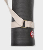 Manduka Commuter Mat Carrier - Morganite - close-up of one loop around one end of a yoga mat | Manduka NZ