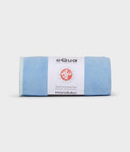 Manduka eQua Hand Towel - Clear Blue - rolled | Manduka NZ