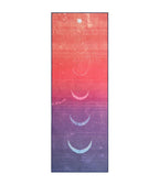 Manduka Yogitoes Mat Towel - Gradient Moon - lying flat | Manduka NZ
