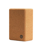 Manduka Cork Yoga Block - vertical profile | Manduka NZ