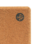 Manduka Cork Yoga Block - logo | Manduka NZ