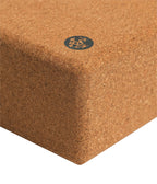 Manduka Cork Yoga Block - corner profile | Manduka NZ