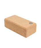 Manduka Cork Lean Yoga Block - horizontal profile | Manduka NZ