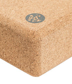 Manduka Lean Cork Yoga Block - corner profile | Manduka NZ