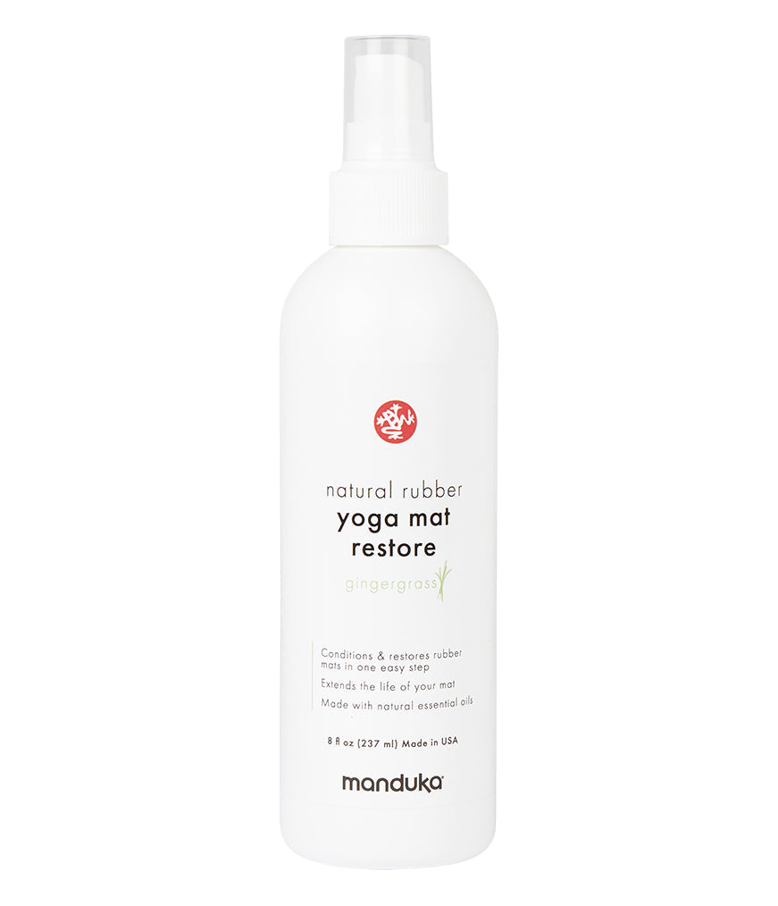 Manduka Mat Wash - Natural Rubber - Gingergrass - 237ml bottle | Manduka NZ