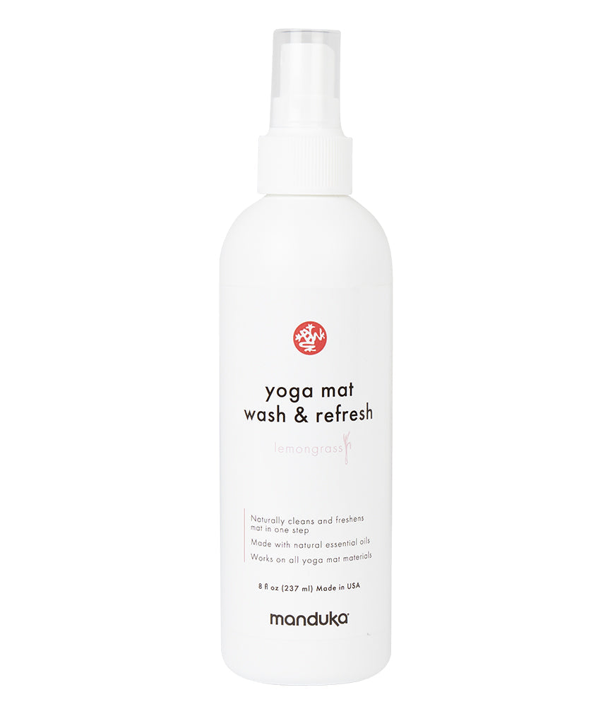 Manduka Mat Wash - All Purpose - Lemongrass - 237ml bottle | Manduka NZ