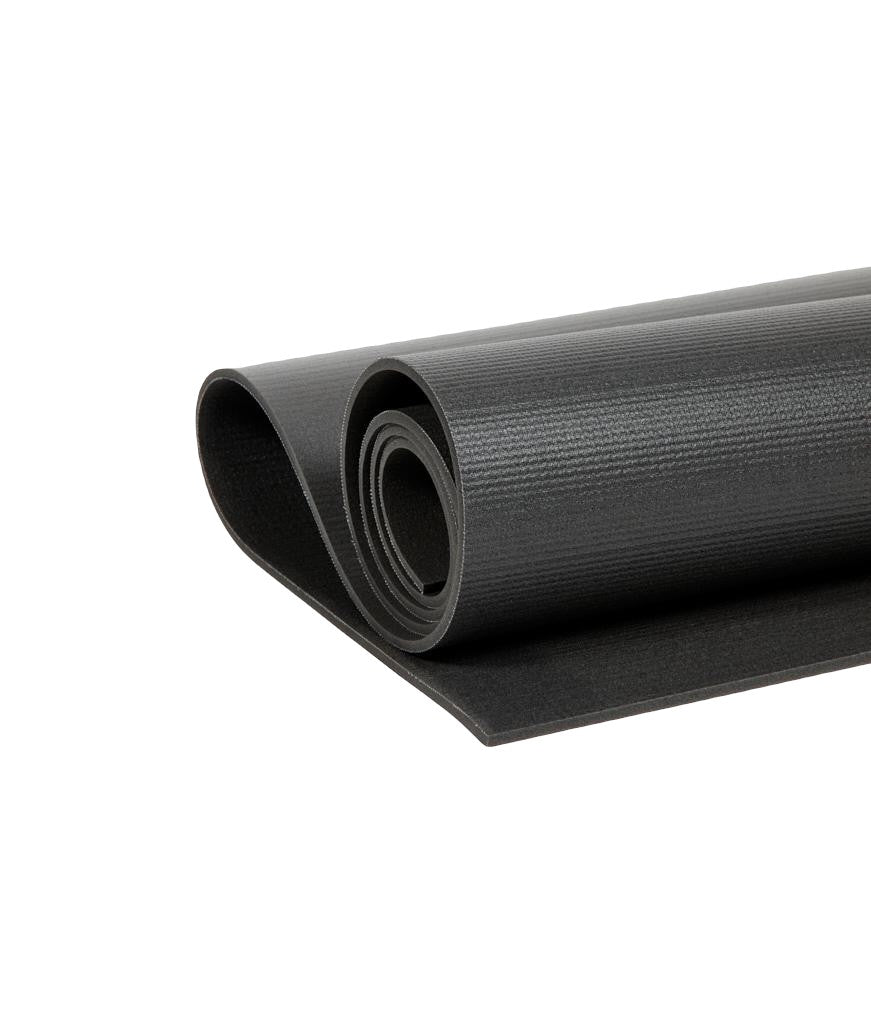 Manduka PRO 6mm Extra Large - Long & Wide - Black - folded | Manduka NZ