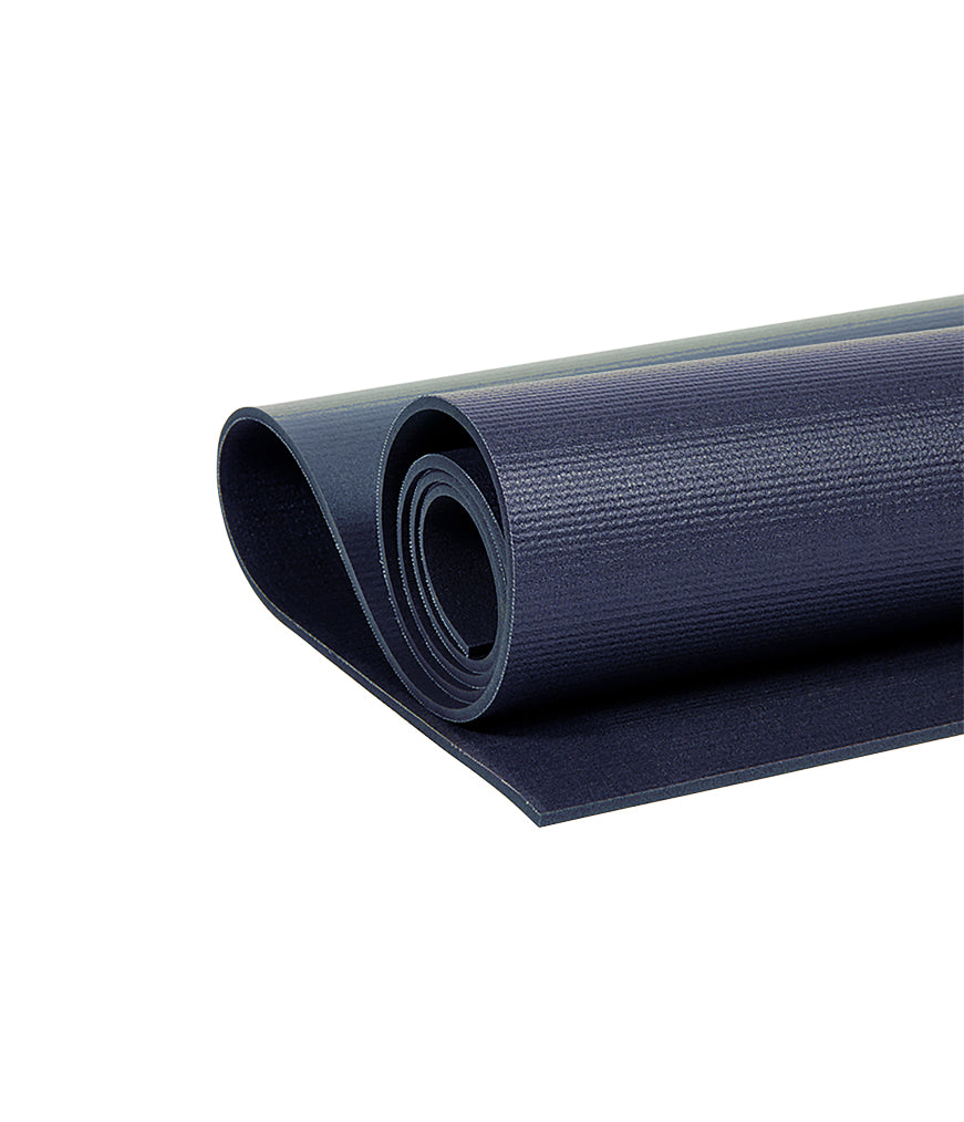 Manduka PRO 6mm Extra Large - Long & Wide - Midnight - folded | Manduka NZ