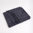 Manduka Cotton Blanket - Thunder - folded without logo | Manduka NZ