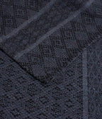 Manduka Cotton Blanket - Thunder - detail | Manduka NZ