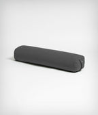 Manduka Enlight Lean Bolster - Thunder - angle view | Manduka NZ