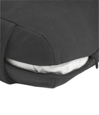 Manduka Enlight Lean Bolster - Thunder - exposed filling | Manduka NZ