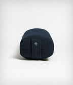 Manduka Enlight Lean Bolster - Midnight - exposed filling | Manduka NZ