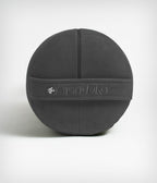 Manduka Enlight Round Bolster - Thunder - side on + handle | Manduka NZ