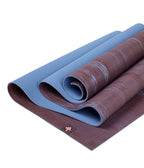 Manduka eKOLite 4mm Yoga Mat - Root Marbled - folded | Manduka NZ