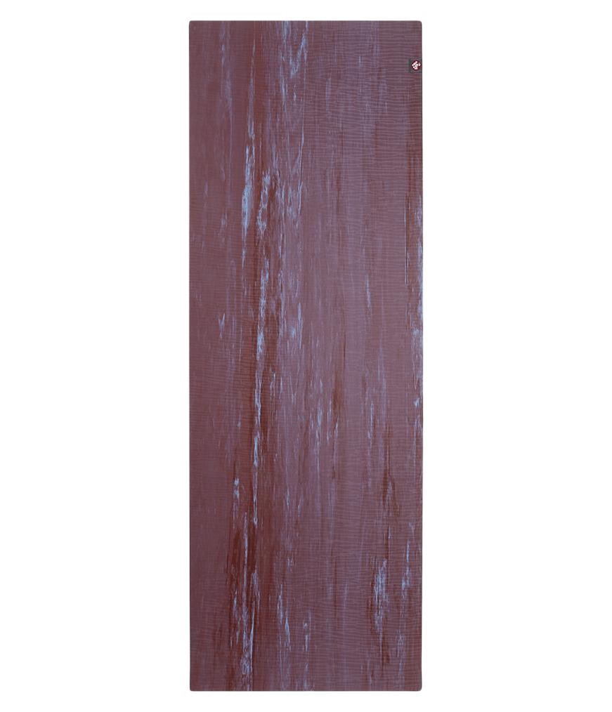 Manduka eKOLite 4mm Yoga Mat - Root Marbled - unfurled | Manduka NZ
