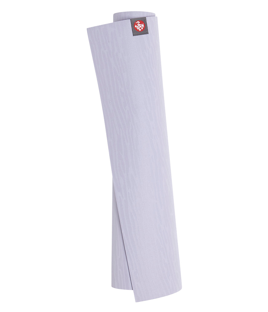 Manduka eKOLite 4mm Yoga Mat - Lavender - rolled vertical | Manduka NZ
