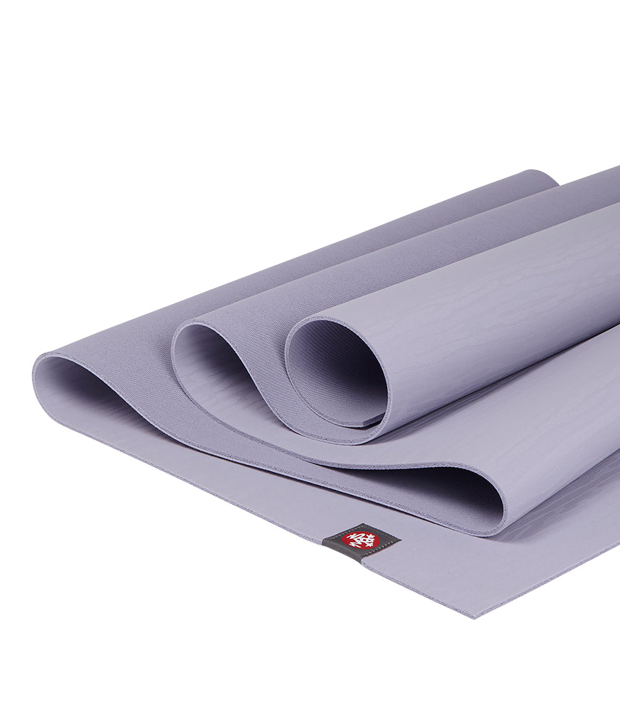 Manduka eKOLite 4mm Yoga Mat - Lavender - folded | Manduka NZ