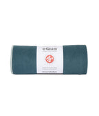 Manduka eQua Mat Towel - Sage - rolled | Manduka NZ