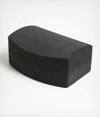 Manduka unBLOK Recycled Foam Block - Thunder - standing horizontally | Manduka NZ