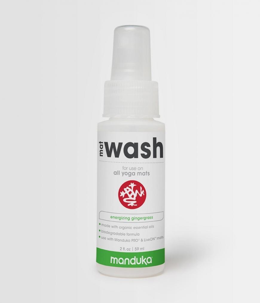 Manduka Mat Wash - All Purpose - Gingergrass - 59ml bottle | Manduka NZ