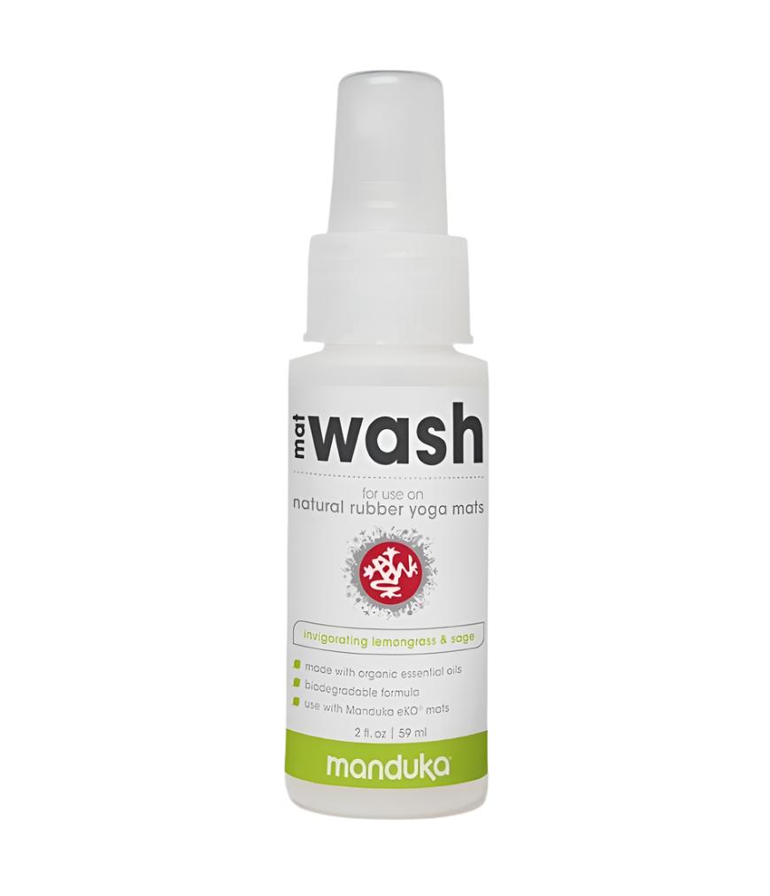 Manduka Mat Wash - Natural Rubber - Lemongrass & Sage - 59ml bottle | Manduka NZ