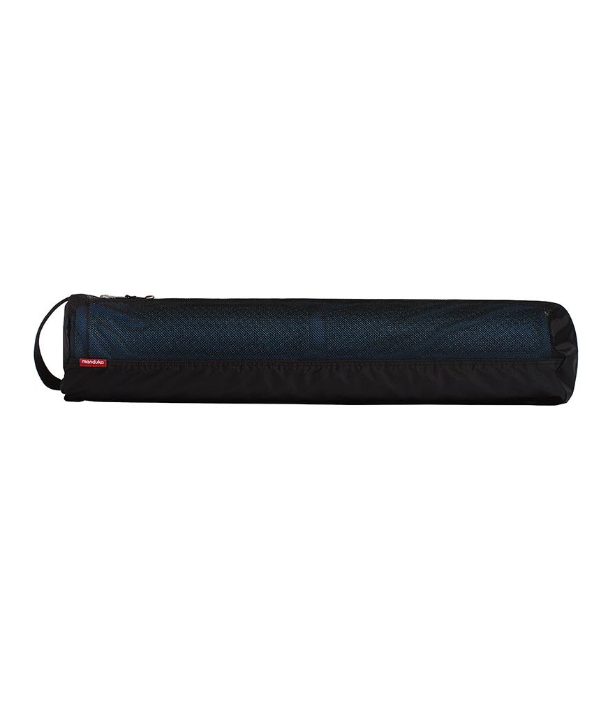 Manduka Breathe Easy Yoga Mat Bag - Black - Horizontal | Manduka NZ