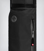 Manduka Go Play 3.0 Mat Carrier - Black - close-up of zipper | Manduka NZ
