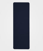 Manduka Begin Mat 5mm Yoga Mat - Navy - lying flat | Manduka NZ