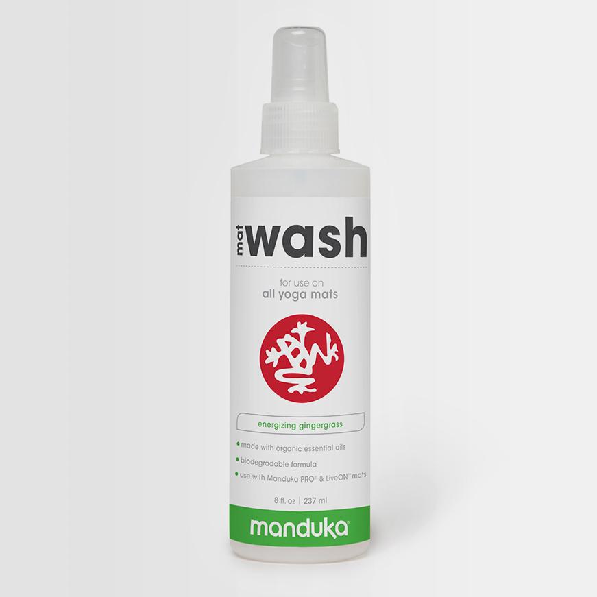 Manduka Mat Wash - All Purpose - Gingergrass - 237ml bottle | Manduka NZ