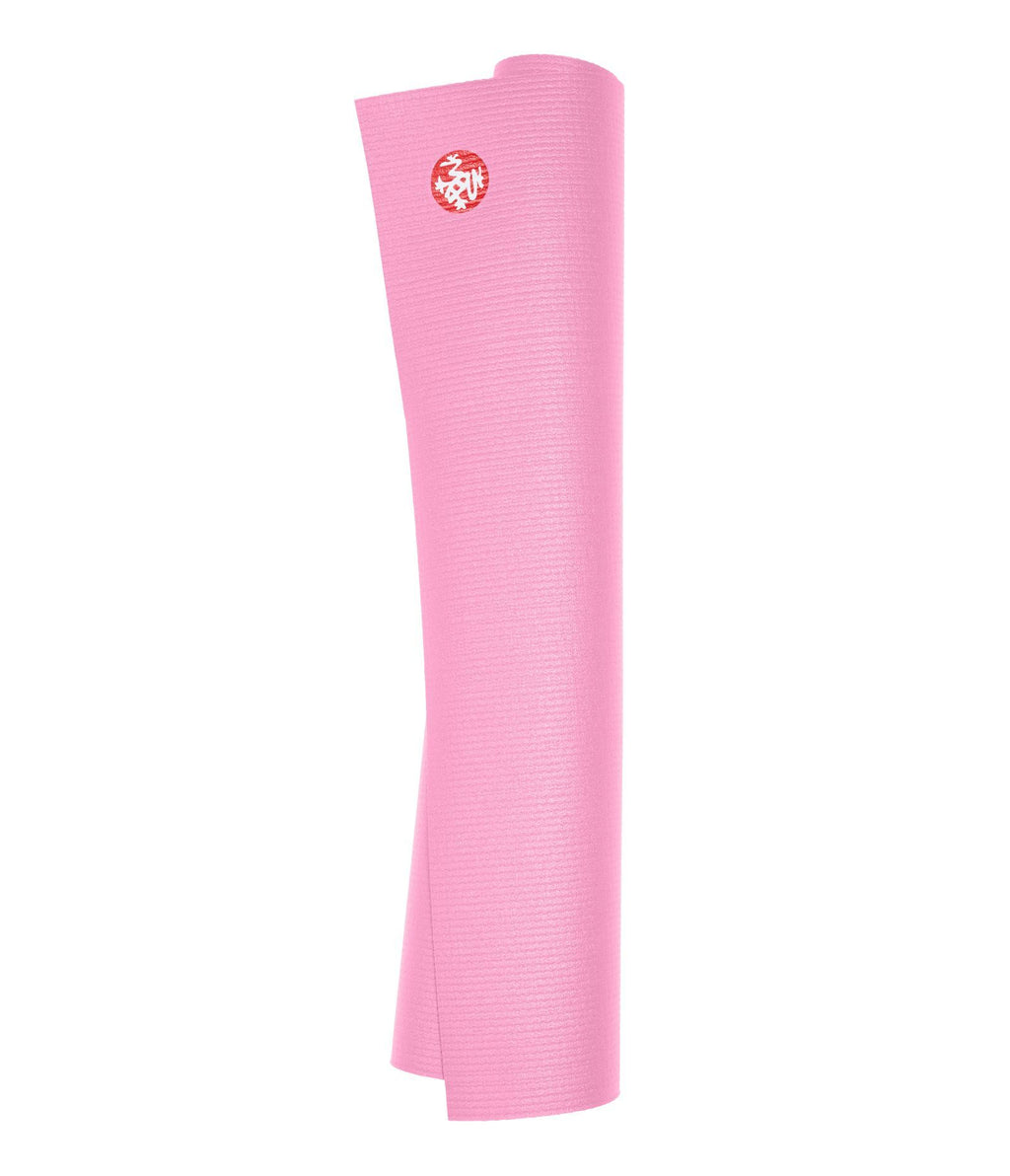 Manduka PRO Travel 2.5mm Yoga Mat - Fuchsia - rolled vertical | Manduka NZ