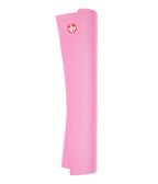 Manduka PRO Travel 2.5mm Yoga Mat - Fuchsia - rolled vertical | Manduka NZ